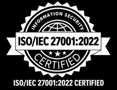 ISO/IEC 27001:2022 Certified